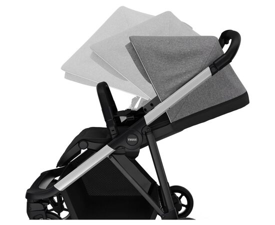 Коляска Thule Shine (Grey Melange on Aluminium) (TH 11400200), изображение 5 Коляска Thule Shine (Grey Melange on Aluminium) (TH 11400200), изображение 5