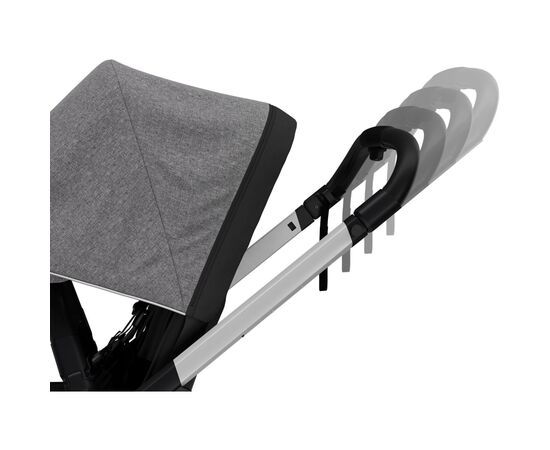 Коляска Thule Shine (Grey Melange on Aluminium) (TH 11400200), изображение 7 Коляска Thule Shine (Grey Melange on Aluminium) (TH 11400200), изображение 7