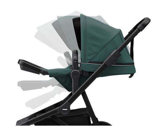 Коляска Thule Sleek (Mallard Green on Black) (TH 11000027), изображение 6 Коляска Thule Sleek (Mallard Green on Black) (TH 11000027), изображение 6