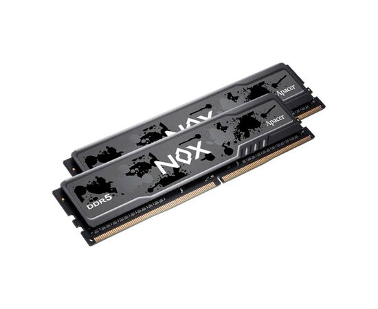 Модуль памяти для компьютера DDR5 32GB (2x16GB) 6000 MHz NOX Apacer (AH5U32G60C622MBAA-2), изображение 3 Модуль памяти для компьютера DDR5 32GB (2x16GB) 6000 MHz NOX Apacer (AH5U32G60C622MBAA-2), изображение 3