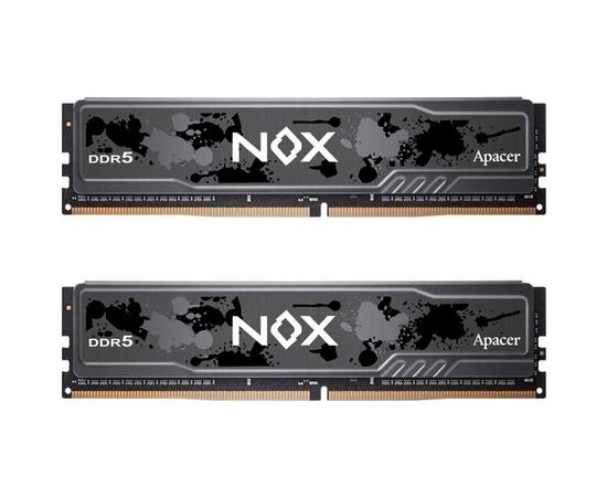 Модуль пам'яті для комп'ютера DDR5 64GB (2x32GB) 5600 MHz NOX Apacer (AH5U64G56C522MBAA-2)