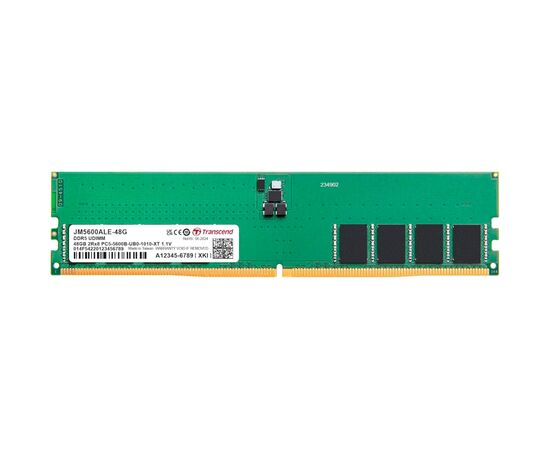 Модуль пам'яті для комп'ютера DDR5 48GB 5600 MHz Transcend (JM5600ALE-48G)
