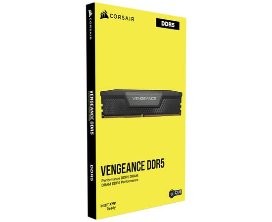 Модуль пам'яті для комп'ютера DDR5 64GB (2x32GB) 6000 MHz Vengeance Black Corsair (CMK64GX5M2B6000C40), зображення 5 Модуль пам'яті для комп'ютера DDR5 64GB (2x32GB) 6000 MHz Vengeance Black Corsair (CMK64GX5M2B6000C40), зображення 5