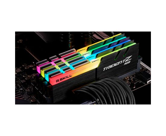 Модуль памяти для компьютера DDR4 128GB (4x32GB) 3600 MHz Trident Z RGB G.Skill (F4-3600C18Q-128GTZR), изображение 5 Модуль памяти для компьютера DDR4 128GB (4x32GB) 3600 MHz Trident Z RGB G.Skill (F4-3600C18Q-128GTZR), изображение 5