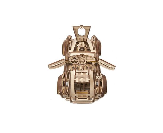 Конструктор Ugears Дрифт Кобра Гоночный автомобиль (70161), изображение 10 Конструктор Ugears Дрифт Кобра Гоночный автомобиль (70161), изображение 10