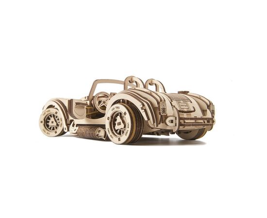 Конструктор Ugears Дрифт Кобра Гоночный автомобиль (70161), изображение 3 Конструктор Ugears Дрифт Кобра Гоночный автомобиль (70161), изображение 3