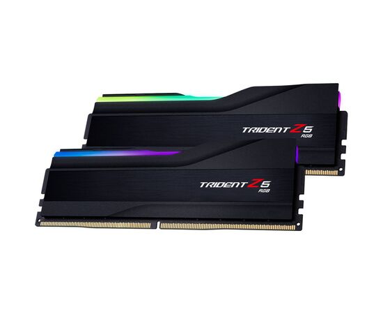 Модуль памяти для компьютера DDR5 96GB (2x48GB) 5600 MHz Trident Z5 RGB Matte Black G.Skill (F5-5600J4040D48GX2-TZ5RK), изображение 4 Модуль памяти для компьютера DDR5 96GB (2x48GB) 5600 MHz Trident Z5 RGB Matte Black G.Skill (F5-5600J4040D48GX2-TZ5RK), изображение 4