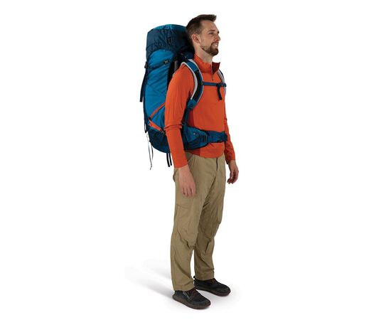 Рюкзак туристический Osprey Atmos AG LT 65 night shift/scoria blue L/XL (009.3277), изображение 7 Рюкзак туристический Osprey Atmos AG LT 65 night shift/scoria blue L/XL (009.3277), изображение 7