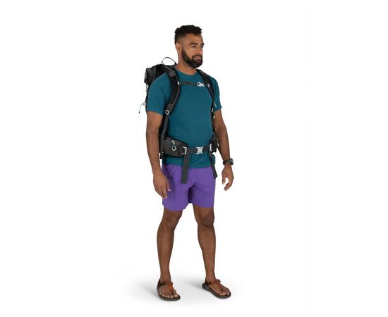 Рюкзак туристический Osprey Downburst 26 Men's dark charcoal grey O/S (009.3557), изображение 10 Рюкзак туристический Osprey Downburst 26 Men's dark charcoal grey O/S (009.3557), изображение 10