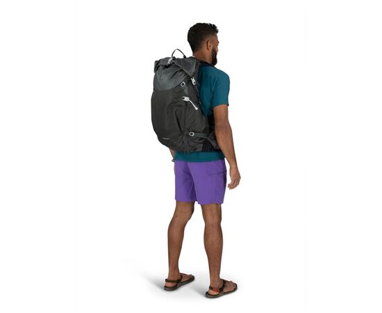 Рюкзак туристический Osprey Downburst 26 Men's dark charcoal grey O/S (009.3557), изображение 5 Рюкзак туристический Osprey Downburst 26 Men's dark charcoal grey O/S (009.3557), изображение 5