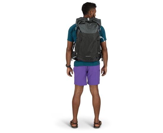 Рюкзак туристический Osprey Downburst 26 Men's dark charcoal grey O/S (009.3557), изображение 6 Рюкзак туристический Osprey Downburst 26 Men's dark charcoal grey O/S (009.3557), изображение 6
