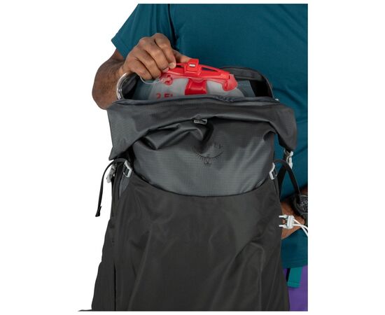 Рюкзак туристический Osprey Downburst 26 Men's dark charcoal grey O/S (009.3557), изображение 9 Рюкзак туристический Osprey Downburst 26 Men's dark charcoal grey O/S (009.3557), изображение 9
