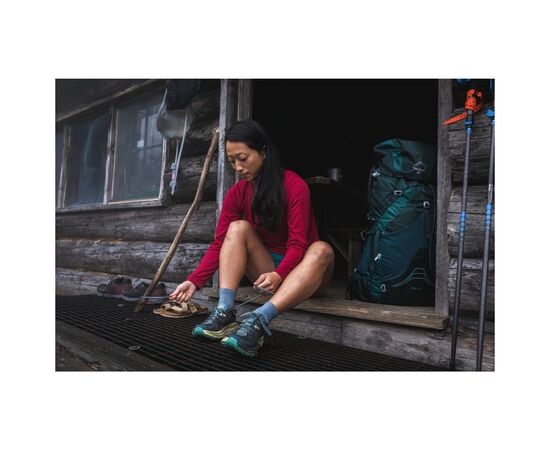 Рюкзак туристический Osprey Eja 58 deep teal WXS/S (009.2825), изображение 7 Рюкзак туристический Osprey Eja 58 deep teal WXS/S (009.2825), изображение 7