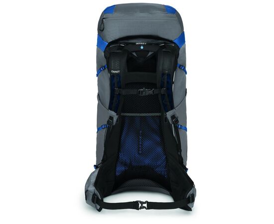 Рюкзак туристический Osprey Exos Pro 55 dale grey/agam blue L/XL (009.3299), изображение 2 Рюкзак туристический Osprey Exos Pro 55 dale grey/agam blue L/XL (009.3299), изображение 2