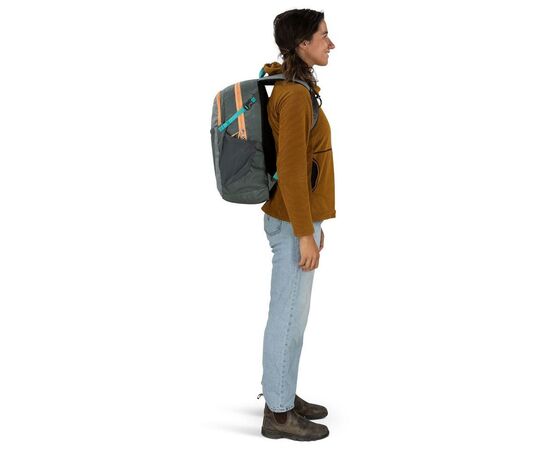 Рюкзак туристический Osprey Flare medium grey/coal grey O/S (009.3650), изображение 6 Рюкзак туристический Osprey Flare medium grey/coal grey O/S (009.3650), изображение 6