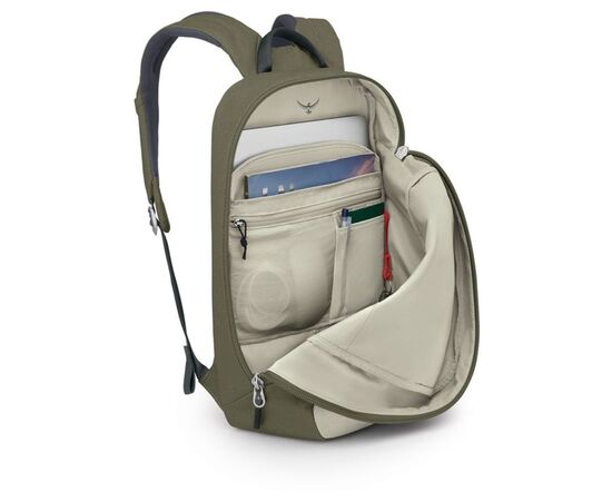 Рюкзак туристический Osprey Arcane Large Day earl grey/sandy grey heather - O/S - сірий/бежевий (009.001.0210), изображение 4 Рюкзак туристический Osprey Arcane Large Day earl grey/sandy grey heather - O/S - сірий/бежевий (009.001.0210), изображение 4