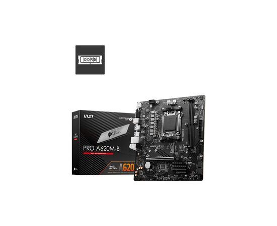 Материнская плата MSI PRO A620M-B, изображение 5 Материнская плата MSI PRO A620M-B, изображение 5