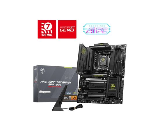 Материнская плата MSI MAG B850 TOMAHAWK MAX WIFI, изображение 5 Материнская плата MSI MAG B850 TOMAHAWK MAX WIFI, изображение 5