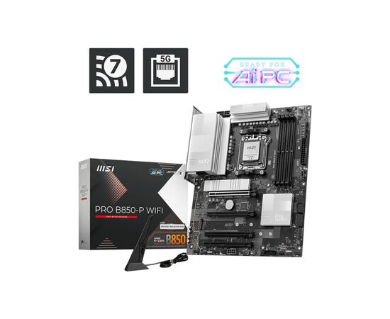 Материнская плата MSI PRO B850-P WIFI, изображение 5 Материнская плата MSI PRO B850-P WIFI, изображение 5