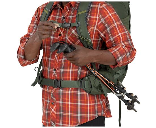 Рюкзак туристический Osprey Kestrel 58 black L/XL (009.3306), изображение 9 Рюкзак туристический Osprey Kestrel 58 black L/XL (009.3306), изображение 9