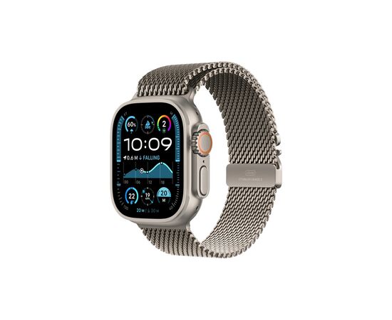 Смарт-годинник Apple Watch Ultra 2 2024 GPS + Cellular 49mm Natural Titanium Case with Natural Titanium Milanese Loop (MX4M3UL/A)