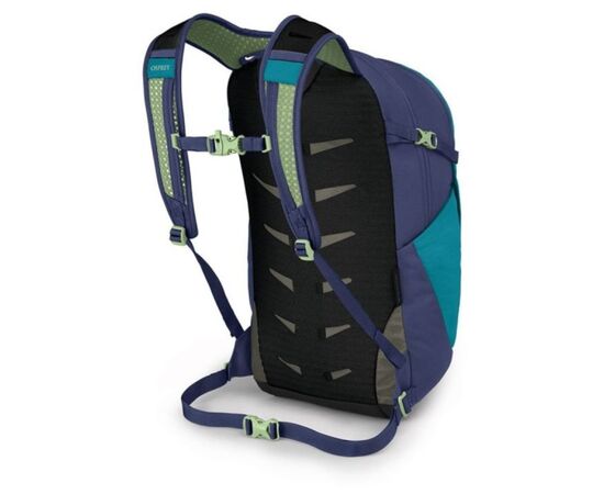 Рюкзак туристический Osprey Daylite Plus blue spikemoss/alkaline - O/S - синій/бірюзовий (009.3725), изображение 4 Рюкзак туристический Osprey Daylite Plus blue spikemoss/alkaline - O/S - синій/бірюзовий (009.3725), изображение 4