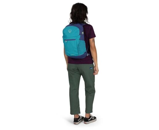 Рюкзак туристический Osprey Daylite Plus blue spikemoss/alkaline - O/S - синій/бірюзовий (009.3725), изображение 6 Рюкзак туристический Osprey Daylite Plus blue spikemoss/alkaline - O/S - синій/бірюзовий (009.3725), изображение 6