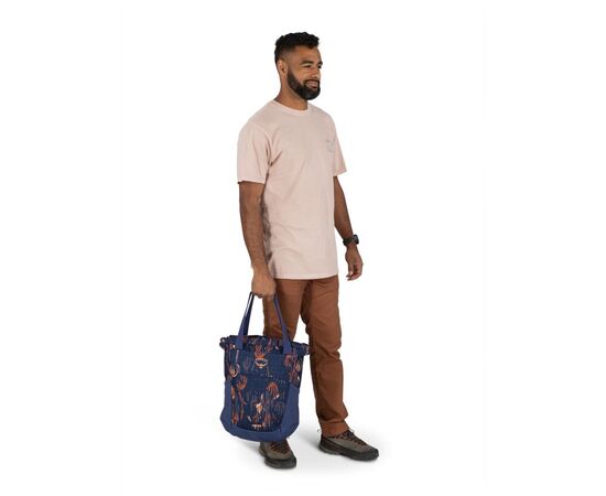 Рюкзак туристический Osprey Daylite Tote Pack wild blossom print/alkaline - O/S - синій (009.3624), изображение 10 Рюкзак туристический Osprey Daylite Tote Pack wild blossom print/alkaline - O/S - синій (009.3624), изображение 10