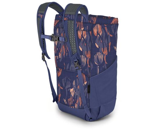 Рюкзак туристический Osprey Daylite Tote Pack wild blossom print/alkaline - O/S - синій (009.3624), изображение 2 Рюкзак туристический Osprey Daylite Tote Pack wild blossom print/alkaline - O/S - синій (009.3624), изображение 2