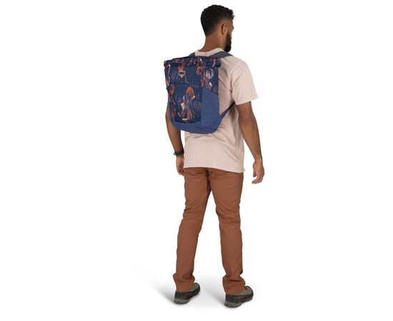 Рюкзак туристический Osprey Daylite Tote Pack wild blossom print/alkaline - O/S - синій (009.3624), изображение 7 Рюкзак туристический Osprey Daylite Tote Pack wild blossom print/alkaline - O/S - синій (009.3624), изображение 7