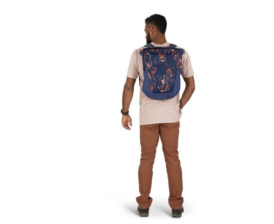 Рюкзак туристический Osprey Daylite Tote Pack wild blossom print/alkaline - O/S - синій (009.3624), изображение 8 Рюкзак туристический Osprey Daylite Tote Pack wild blossom print/alkaline - O/S - синій (009.3624), изображение 8