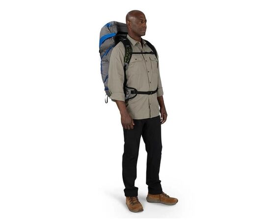 Рюкзак туристичний Osprey Exos Pro 55 dale grey/agam blue - S/M - сірий (009.3298), зображення 8 Рюкзак туристичний Osprey Exos Pro 55 dale grey/agam blue - S/M - сірий (009.3298), зображення 8