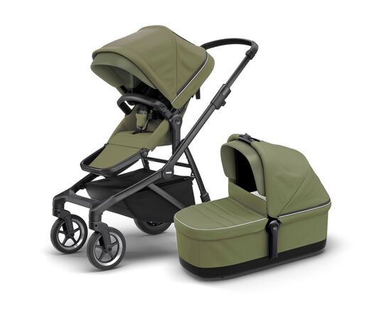 Коляска Thule 2 в 1 Sleek (Soft Green on Black) (TH 11000030)