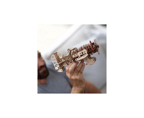 Конструктор Ugears механический 3D Самолет Бешеный Шершень (70183), изображение 8 Конструктор Ugears механический 3D Самолет Бешеный Шершень (70183), изображение 8