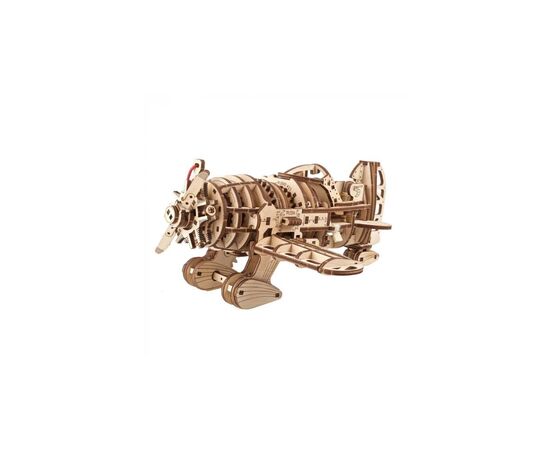 Конструктор Ugears механічний 3D Літак Скажений Шершень (70183)