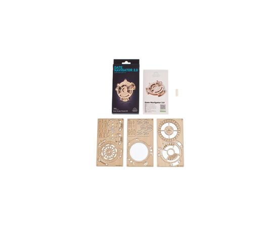 Конструктор Ugears механический 3D Навигатор дат 2.0 (70218), изображение 2 Конструктор Ugears механический 3D Навигатор дат 2.0 (70218), изображение 2