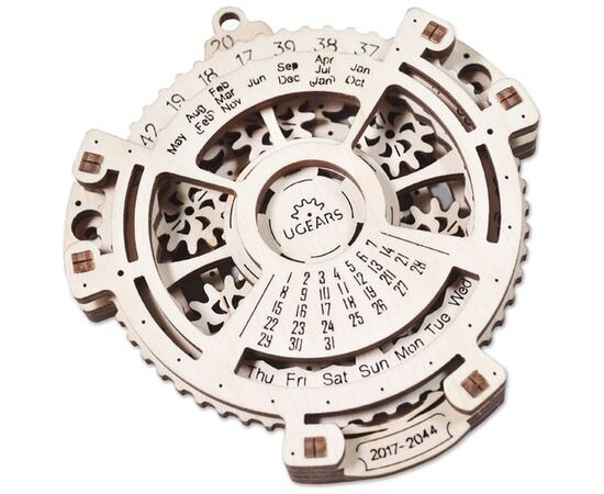 Конструктор Ugears механический 3D Навигатор дат 2.0 (70218), изображение 4 Конструктор Ugears механический 3D Навигатор дат 2.0 (70218), изображение 4