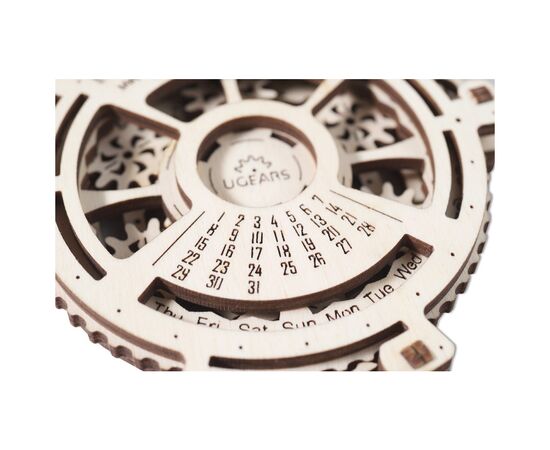 Конструктор Ugears механический 3D Навигатор дат 2.0 (70218), изображение 5 Конструктор Ugears механический 3D Навигатор дат 2.0 (70218), изображение 5