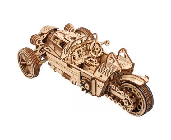 Конструктор Ugears механический 3D Трицикл UGR-S (70216), изображение 7 Конструктор Ugears механический 3D Трицикл UGR-S (70216), изображение 7