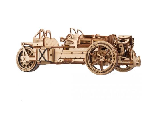 Конструктор Ugears механический 3D Трицикл UGR-S (70216), изображение 8 Конструктор Ugears механический 3D Трицикл UGR-S (70216), изображение 8