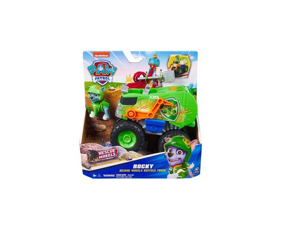 Игровой набор Paw Patrol Мегаколеса Большой спасательный автомобиль-трансформер с Роки (SM17776/6069331), изображение 2 Игровой набор Paw Patrol Мегаколеса Большой спасательный автомобиль-трансформер с Роки (SM17776/6069331), изображение 2