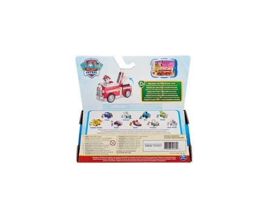 Игровой набор Paw Patrol Пожарный автомобиль с водителем Маршалом (SM16775/9917), изображение 5 Игровой набор Paw Patrol Пожарный автомобиль с водителем Маршалом (SM16775/9917), изображение 5