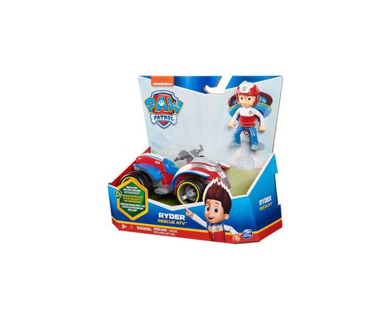 Игровой набор Paw Patrol Спасательный автомобиль с водителем Райдер (SM16775/8807), изображение 8 Игровой набор Paw Patrol Спасательный автомобиль с водителем Райдер (SM16775/8807), изображение 8
