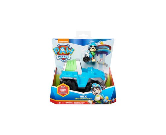 Игровой набор Paw Patrol Спасательный автомобиль с водителем Рексом (SM16775/2886), изображение 3 Игровой набор Paw Patrol Спасательный автомобиль с водителем Рексом (SM16775/2886), изображение 3
