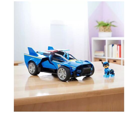 Игровой набор Paw Patrol Щенячий патруль в кино 2 Полицейский автомобиль-трансформер Гончика делюкс (SM17732/7887), изображение 10 Игровой набор Paw Patrol Щенячий патруль в кино 2 Полицейский автомобиль-трансформер Гончика делюкс (SM17732/7887), изображение 10