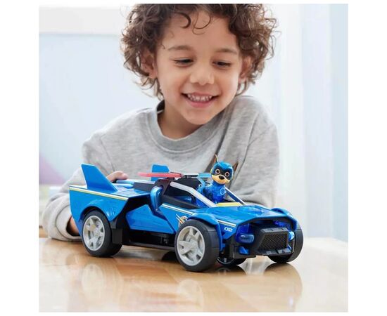Игровой набор Paw Patrol Щенячий патруль в кино 2 Полицейский автомобиль-трансформер Гончика делюкс (SM17732/7887), изображение 9 Игровой набор Paw Patrol Щенячий патруль в кино 2 Полицейский автомобиль-трансформер Гончика делюкс (SM17732/7887), изображение 9