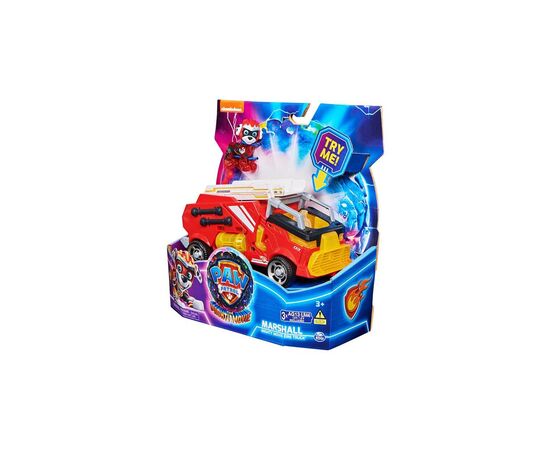 Игровой набор Paw Patrol Щенячий патруль в кино 2 Спасательный автомобиль-трансформер с водителем Маршалом (SM17776/6481)