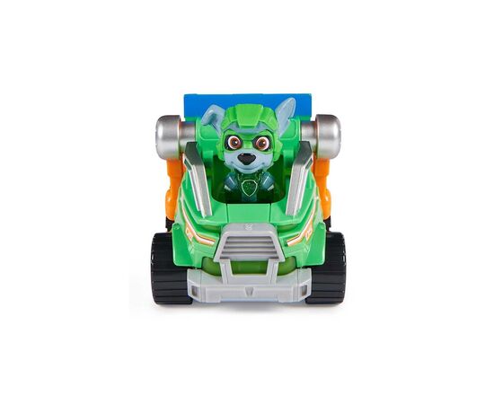 Игровой набор Paw Patrol Щенячий патруль в кино 2 Спасательный автомобиль-трансформер с водителем Роки (SM17776/6474)