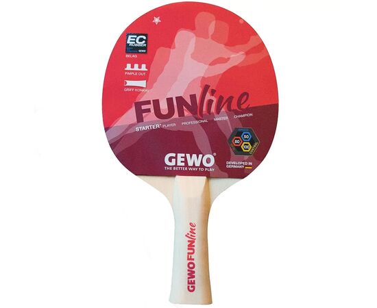 Ракетка для настольного тенниса Gewo Bat Fun-Starter FL (96990000) (931326)