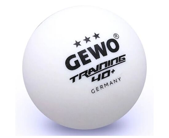 М'ячик для настільного теніса Gewo Trainingsball 40+ 24 шт (85921200) (931292)